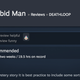 A Steam user review of the video game Deathloop.